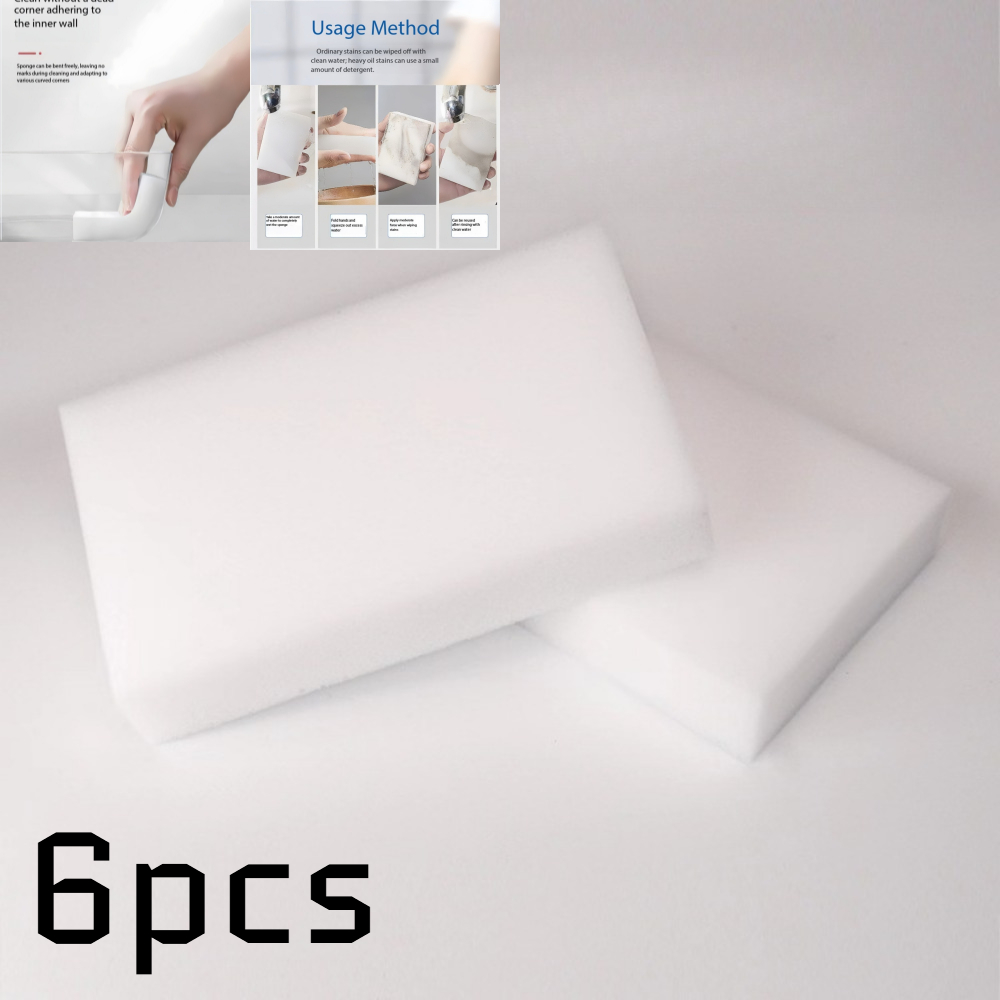 Wax Applicator Pad - 6Pcs Car Cleaning Sponge Polishing Waxing