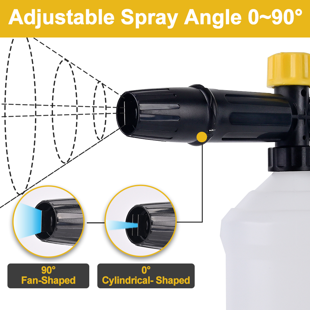 Pressure Washer Adjustable Foa - Foam Cannon Car Wash ulasan dan harga