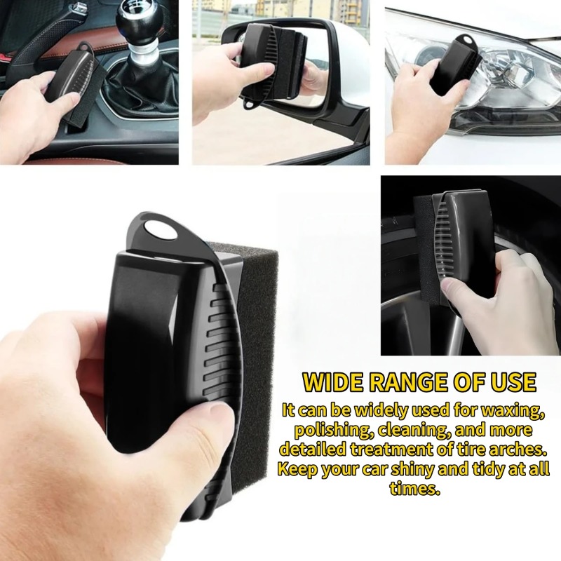 Car Wheel Hub Brush Lidded Pol - Wax Applicator Pad ulasan dan harga