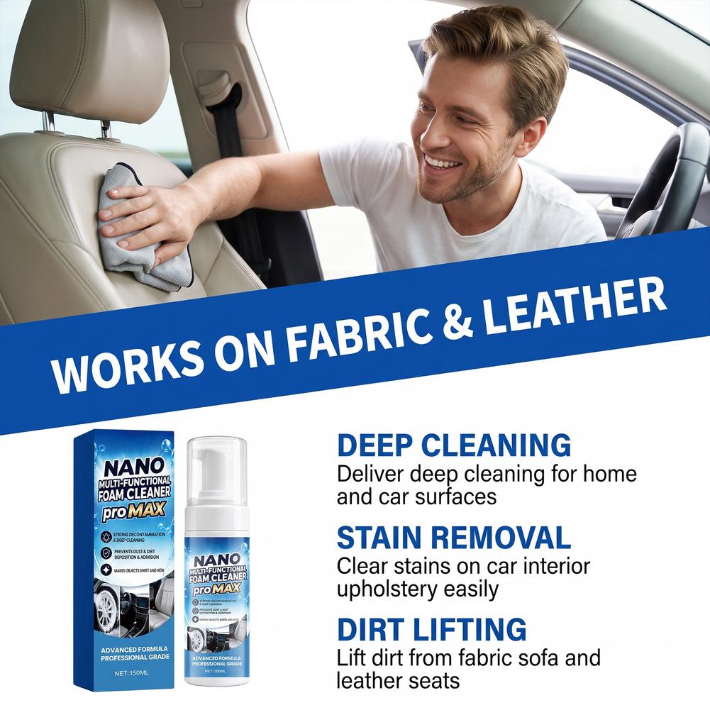 Foam Cleaner Cleaning Stubborn - Seat Cleaner Fabric ulasan dan harga