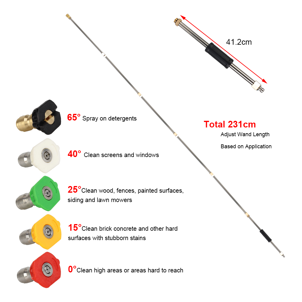 Gutter Cleaning Tool Pressure  - Foam Cannon Car Wash ulasan dan harga